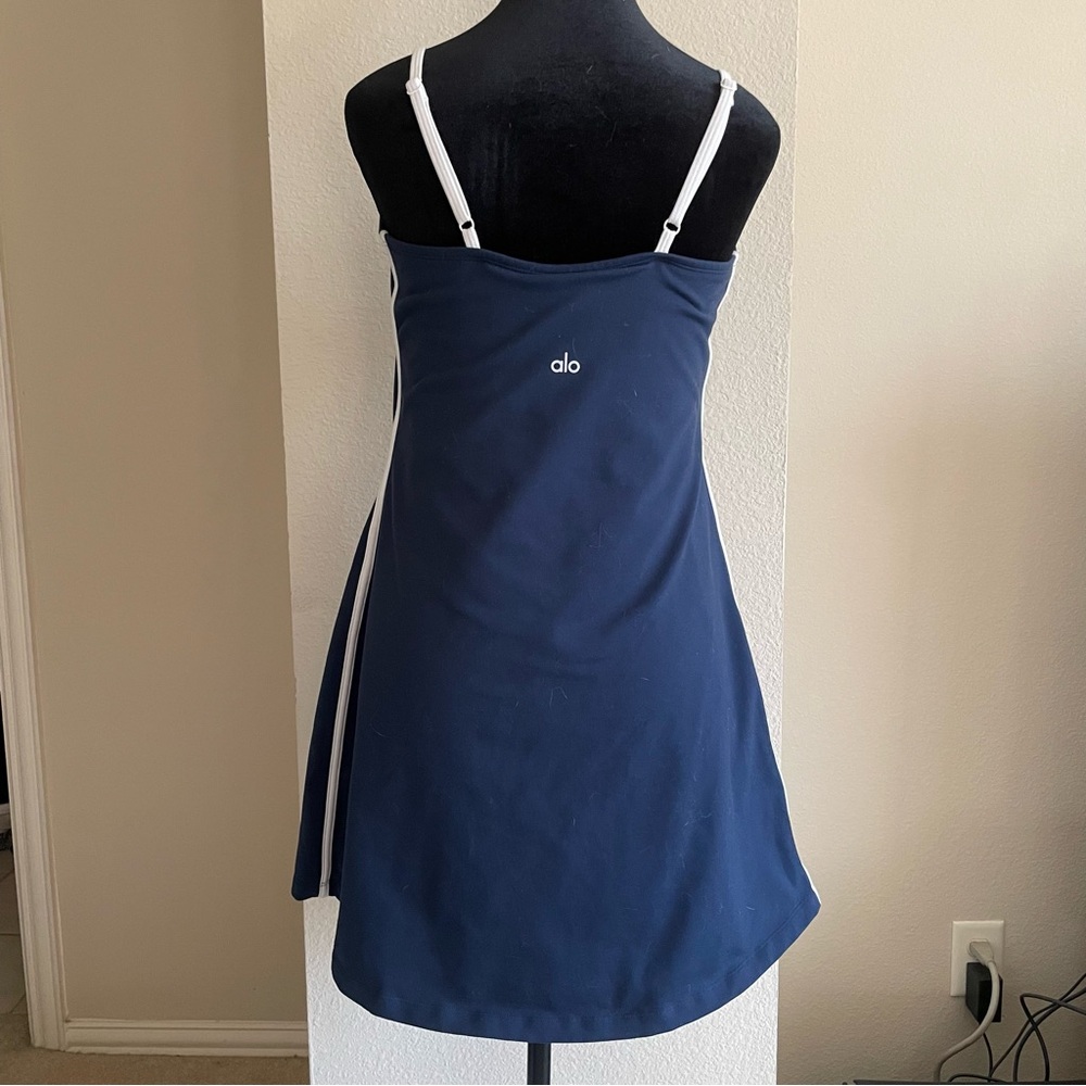 ALO Yoga Airbrush Navy Blue Dress - Picture 5 of 7